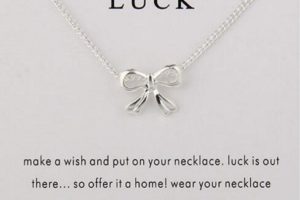 Gift of Luck Bow Necklace 2
