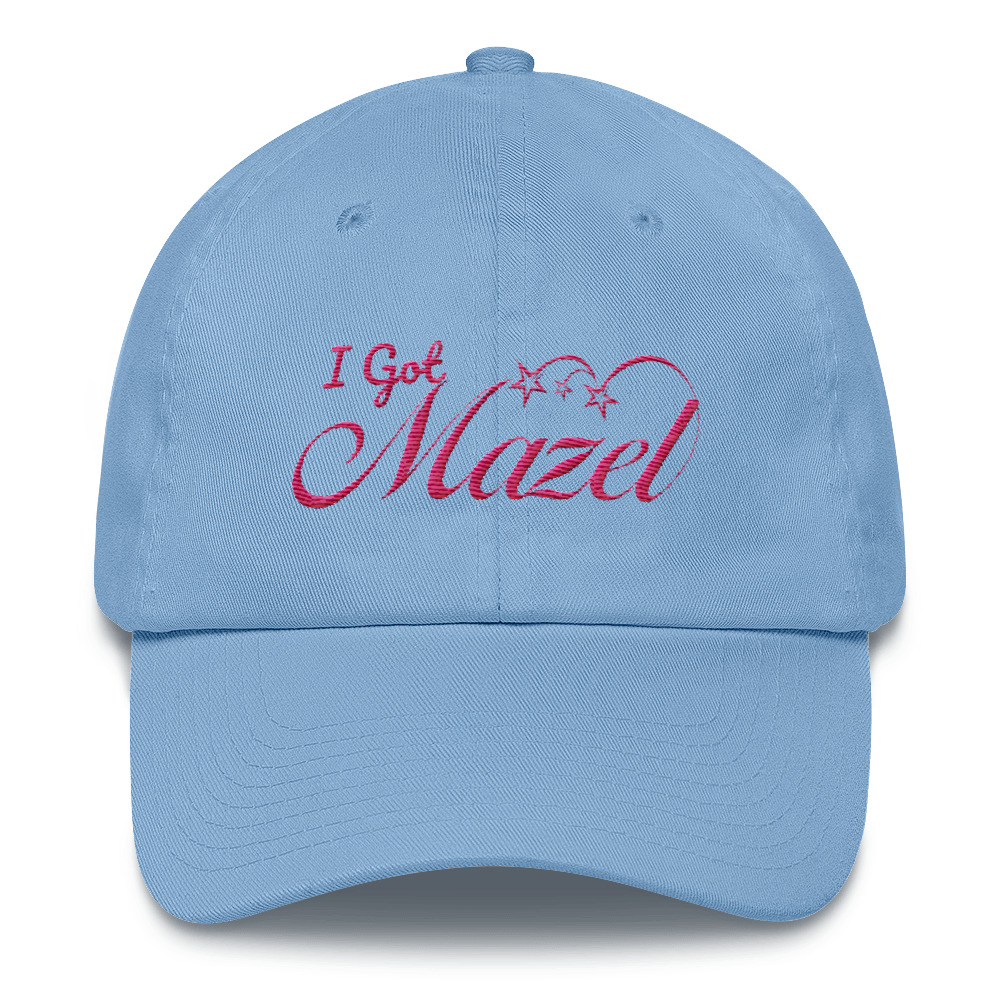 Proudly tell the world  'I Got Mazel'.