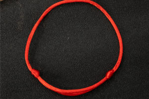 red string bracelet adjustable 6