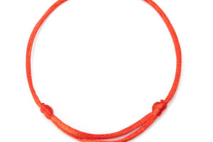 red string bracelet adjustable 7