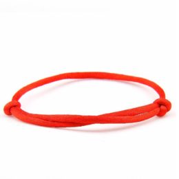 red string bracelet adjustable a