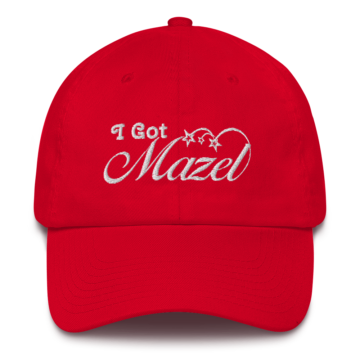Red MAZEL Lucky Hat