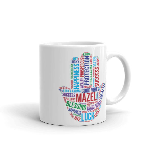 Hamsa Lucky Mazel Mug