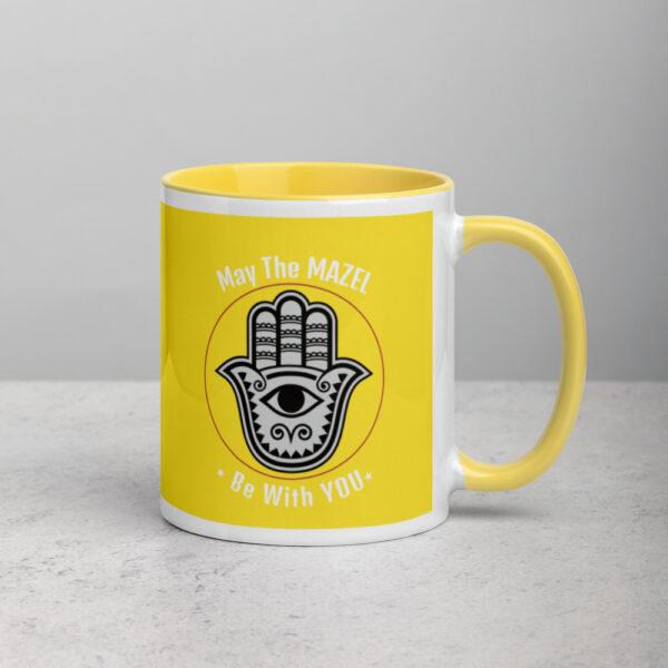 May The Mazel Be With You - Sunshine Yellow Coffee Mug