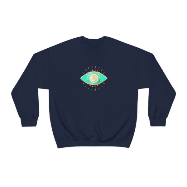 Evil Eye Good Vibes Only Unisex Sweatshirt, Protect Your Energy Manifestation