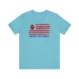 Protect Your Energy Hamsa Flag Tee  T-Shirt