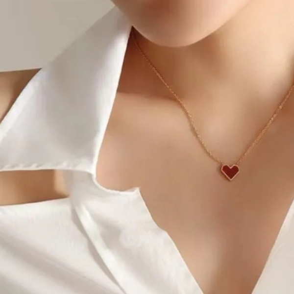A Timeless Expression of Love Heart-Shaped Pendant