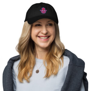 Share Smiles with Our Hamsa Embroidered Baseball Cap