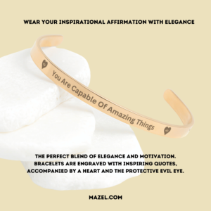 Inspirational Jewelry - YOU ARE CAPABLE OF AMAZING THINGS