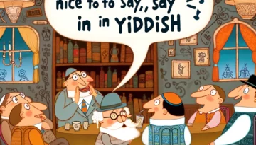 If You Have Nothing Nice to Say, Say It in Yiddish