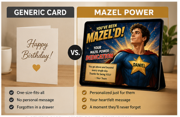 Mazel Power vs generic cards