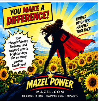 Mazel Power — You Make a Difference