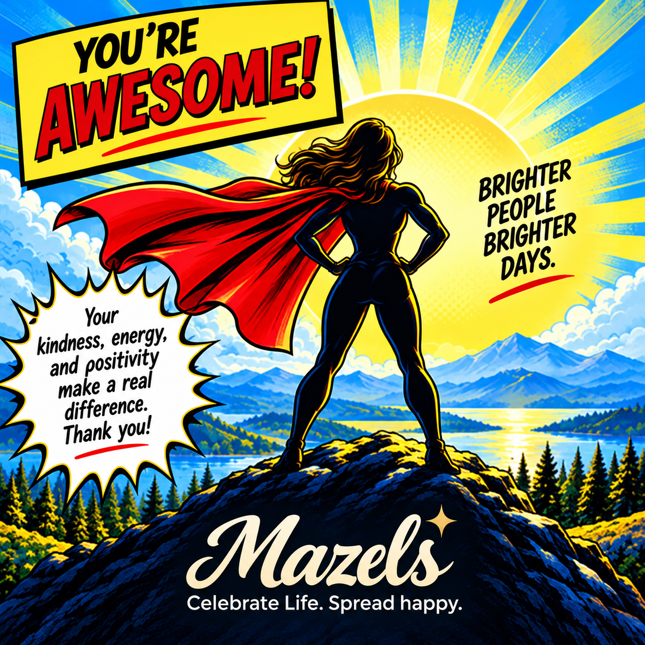 You’re Awesome Mazels recognition